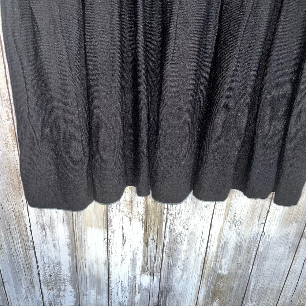 Loft Black Knit Ribbed Peplum - Picture 4 of 5